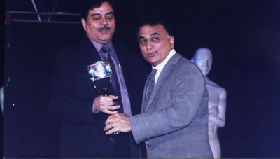 Shatrughan Sinha and Sunil Gavaskar