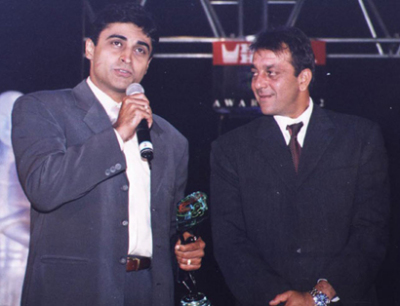Mohnish Bahl and Sanjay Dutt