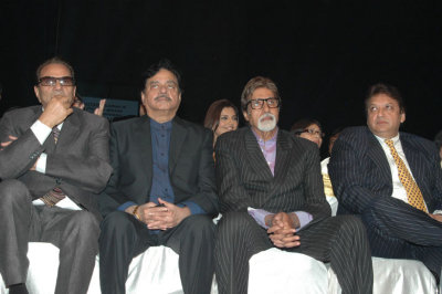 Dharmendra, Shatrughan Sinha, Amitabh Bachchan and Shashi Ranjan