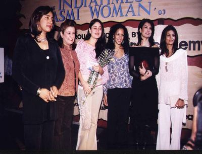 Anu Ranjan, Kareena Kapoor, Anoushka Shankar, Rhea Pillai and Ritu Beri
