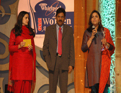 Kiran Chaudhry, Kirti Azad and Winner Sangeeta Reddy