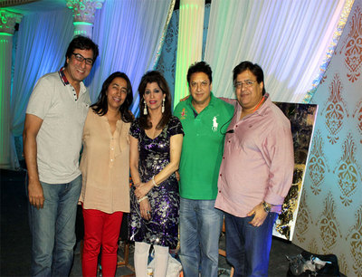 Anu and Shashi Ranjan with Talat and Bina Aziz 