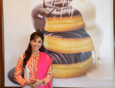 Mouli Ganguly at Mad Over Donuts 