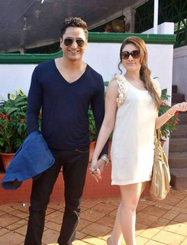 Shefali Zariwala with boyfriend Parag Tyagi 