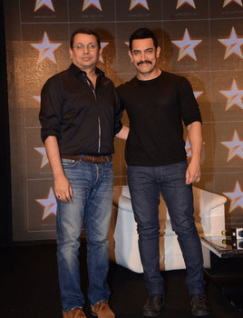 Uday Shankar, CEO, STAR India Pvt. ltd and Aamir Khan