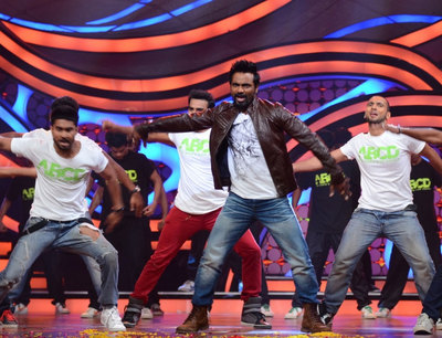 Remo with his team of ABCD during their performance