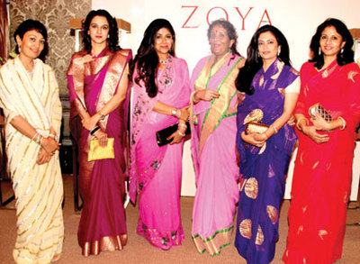 Princess Bhargavee, Her Highness Radhika Raje, Princess Arpana Samode, Kawarani Gondal, Princess Panna, Kawarani Savita Singh