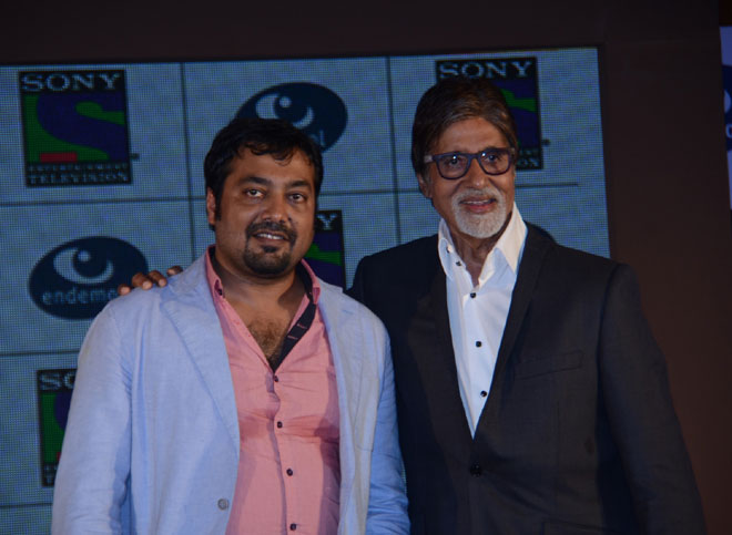Anurag Kashyap with Amitabh Bachchan 