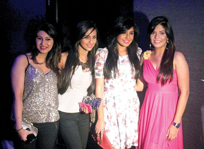 Pooja, Kritika, Krystle and Akshita Kapoor 