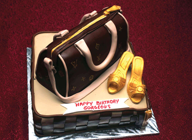Special Louis Vuitton Birthday Cake