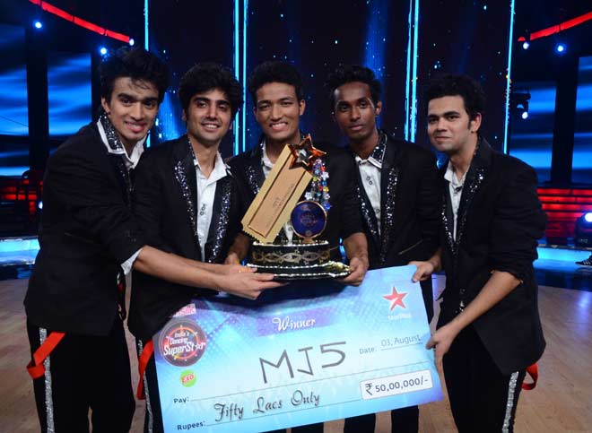 India's Dancing Superstar winers MJ5