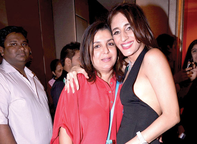 Farah Khan with Farah Khan Ali 