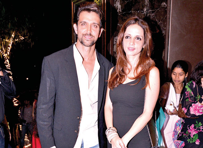 Hrithik Roshan and wife Suzanne
