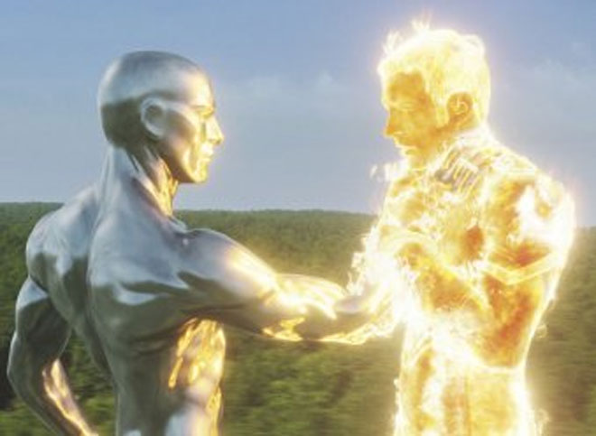 Fantastic Four- The rise of the Silver Surfer