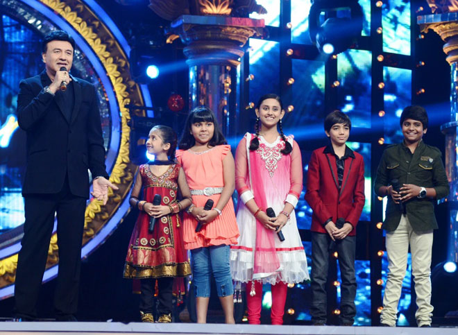 Anu Malik  with Indian Idol Junior