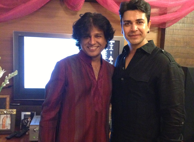 Producer Nikhil Sinha and Piyush Sachdev 