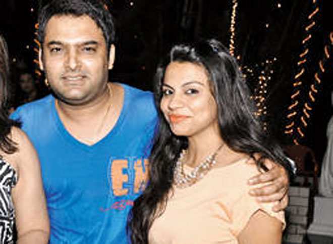 Kapil Sharma with girlfriend Preeti Simoes