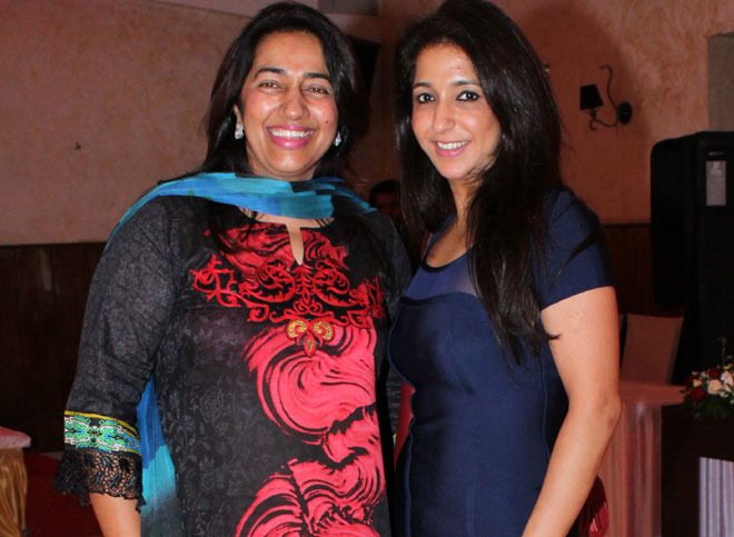 Anu Ranjan, Krishika Lulla at Anu Ranjan's birthday party