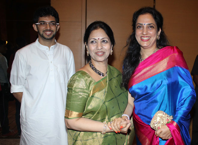 Mrs Reddy with Rashmi & Aditya Thakrey