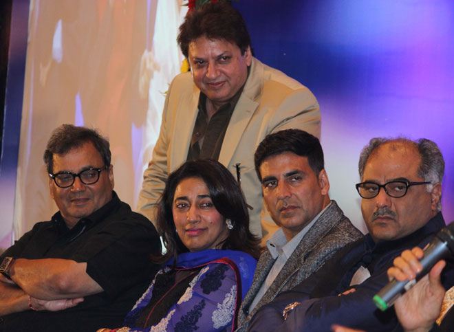 Subhash Ghai, Shashi Ranjan, Anu Ranjan, Akshay Kumar, Boney Kapoor