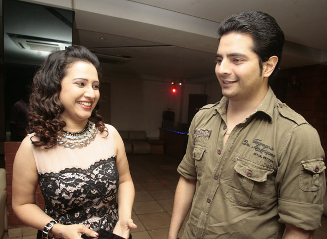 Pooja Joshi with Karan Mehra 