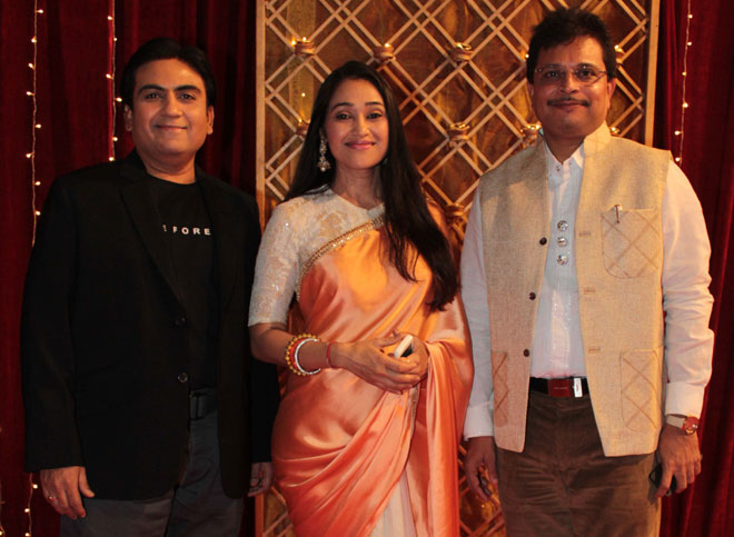 Dilip Joshi, Disha-Vakhani and Asit Modi 
