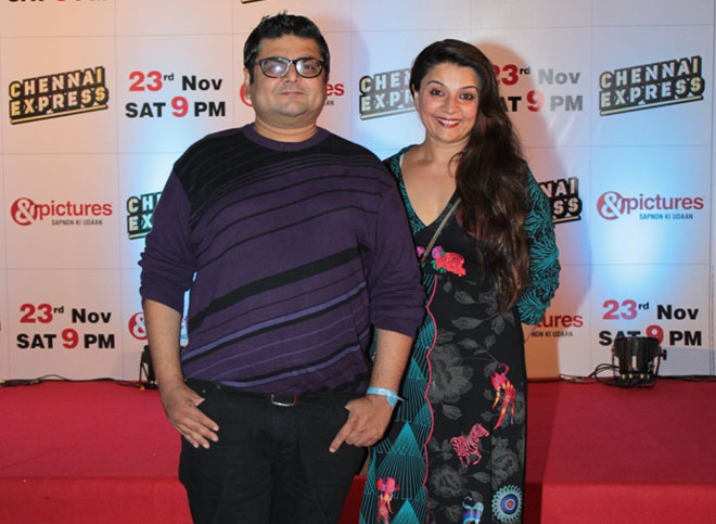 Deven Bhojani and Sucheta Trivedi at Zee TV's Success Bash