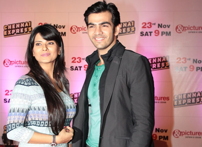 Kratika Sengar and Karan at Zee TV's Success Bash