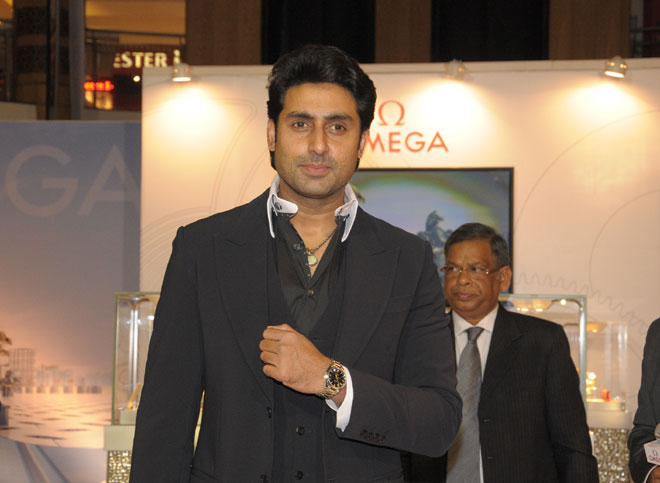 Omega Brand Ambassador Abhishek Bachchan