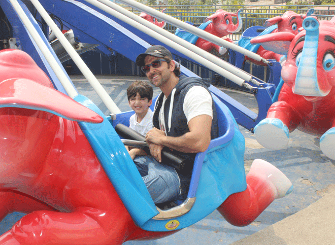 Hrithik Roshan joins Hrehaan on Tubby, at Adlabs Imagica