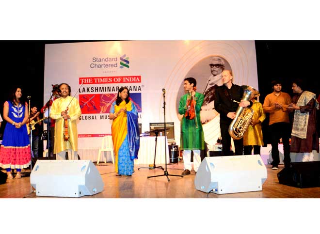 Bindu,L Subramaniam,Kavita and Ambi 
