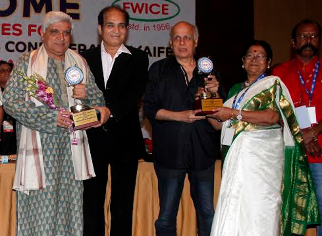 Javed Akhtar, Dharmesh Tiwari, Mahesh Bhatt & Arpana Ghatak