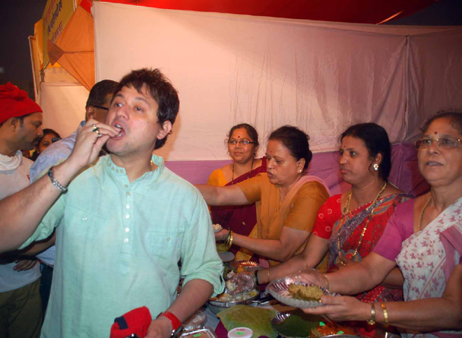 Swwapnil Joshi at Food festival