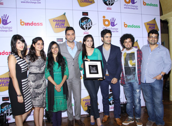 Young-changemakers  with Abhay Deol