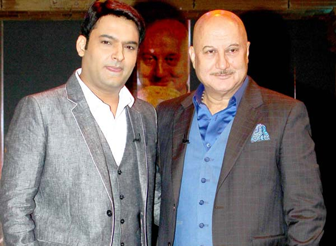 Kapil Sharma to be the first guest on Anupam Kherâ€™s new show!
