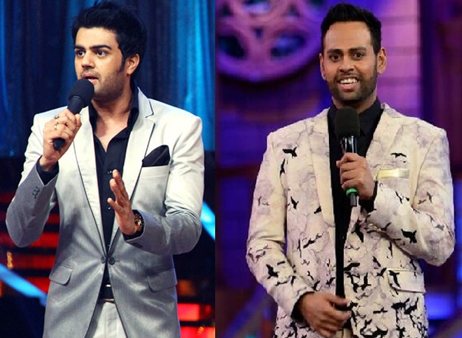 VJ Andy and Manish Paul 