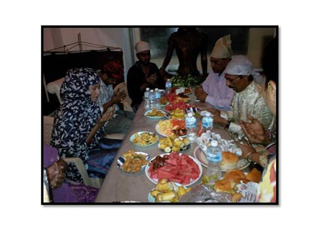  Iftar Party on the sets of Main Na Bhoolungi