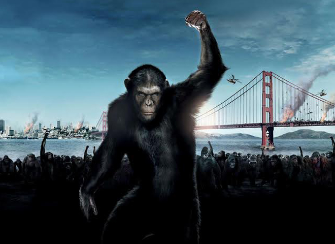 Watch Rise Of The Planet Of Apes tonight at 9pm