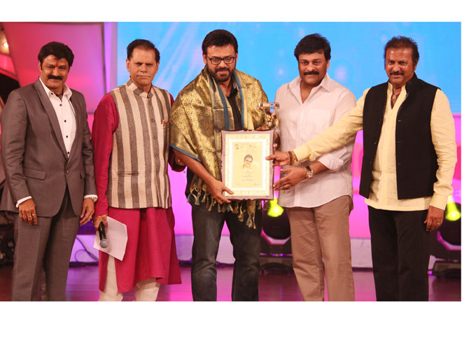 Jury Award- Best Actor- Venkatesh (Drushyam)