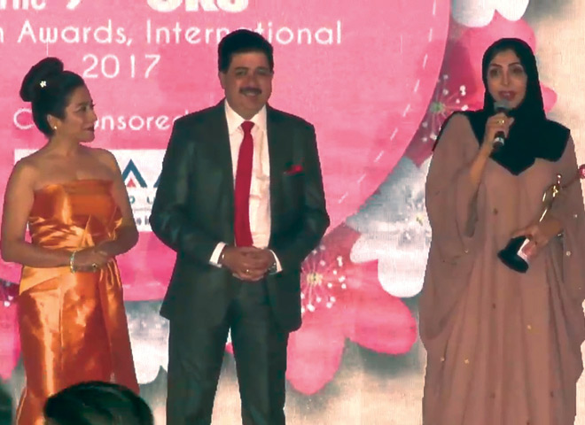 GR8 Special Mention- HE Sheikha Hend Al Qassemi Presented by Charu Anand & Rajeev Anand