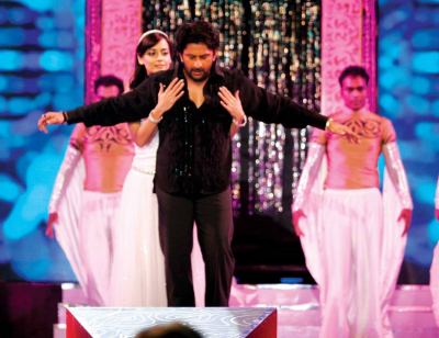 Dia Mirza and Arshad Wasi 