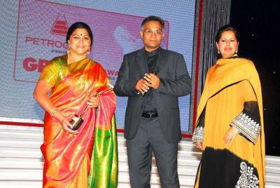 Sanjay Verma (Consulate General of India) and Farida Ajmal to Khushboo Sundar