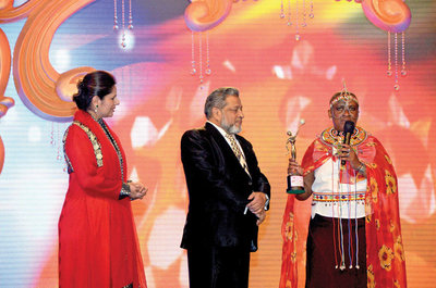 Farida and Fakhruddin Ajmal (Director- Ajmal Group of Companies) to Rep. Sophia Lepuchirit 