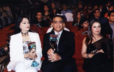 Simi Garewal and Mahima Chaudhry