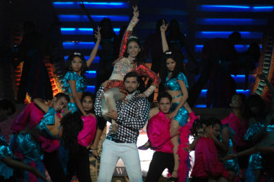 Chetan Hansraj with Shveta Salve 