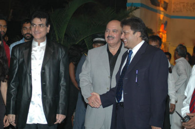 Jeetendra, Rakesh Roshan and Shashi Ranjan 