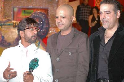 Jaaved and Ravi Jaaferi with Ravi Behl