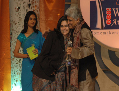Teesta Setalvad with Javed Akhtar 