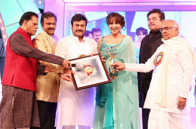 T.Subbaarami Reddy, Chiranjeevi, Manchi Lakshmi, Shatrughan Sinha & Dr.Akkineni Nageswara Rao