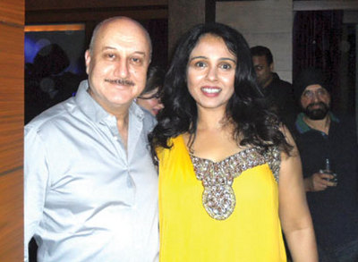 Anupam Kher, Suchitra Kishnamoorthi 
